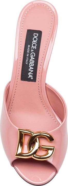 Produktbild Dolce & Gabbana keira sandal in patent leather pink color (40)