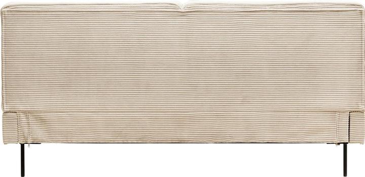 Image du produit Kare Design Bett East Side Cord Creme 160x200cm (160 x 200 cm)