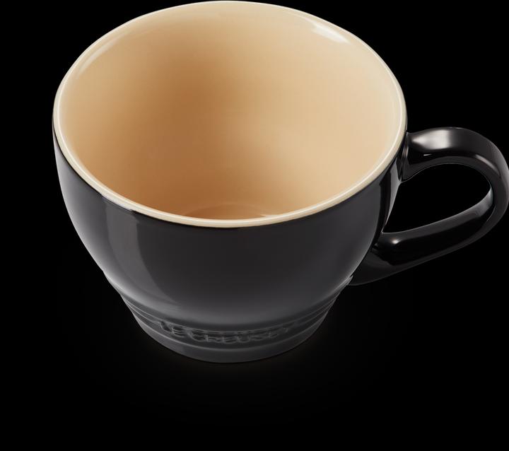 Produktbild Le Creuset Becher 400 ml Schwarz Glänzend (400 ml, 1 x)