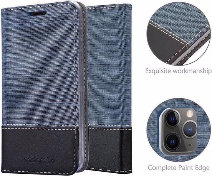 Image du produit Cadorabo Couverture look jeans Book (Apple iPhone 11 Pro)