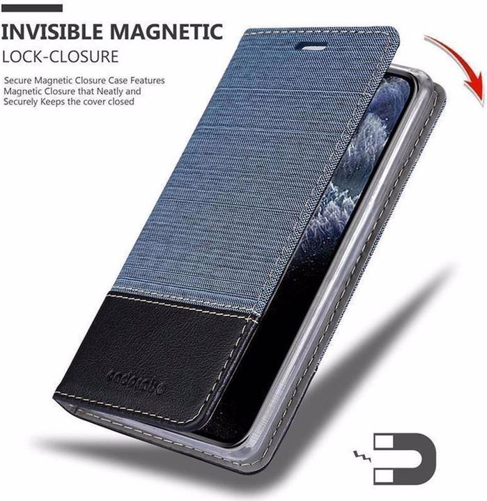 Image du produit Cadorabo Couverture look jeans Book (Apple iPhone 11 Pro)