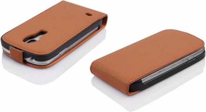 Productafbeelding Cadorabo Flip met structuurhoes (Samsung Galaxy S4 mini)