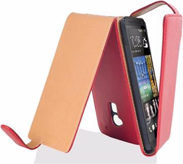 Productafbeelding Cadorabo Flip met structuurhoes (HTC One Max)