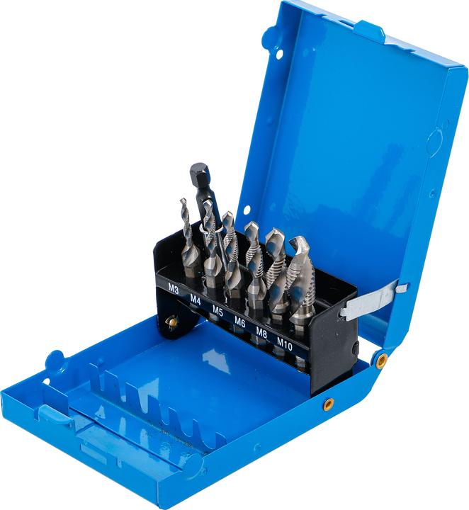 Actual product image BGS HSS-G Drill / Tap and Die Set | 7 pcs