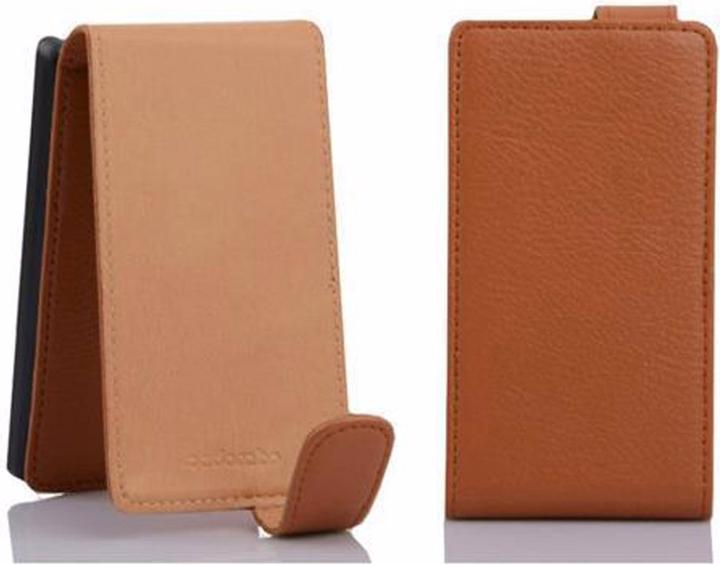 Produktbild Cadorabo Flip mit Struktur Cover (Huawei Ascend G700)