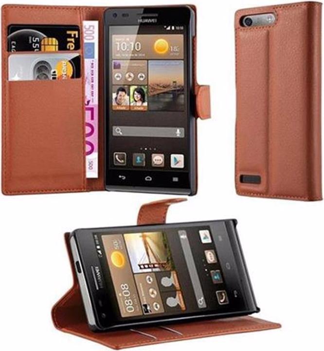 Productafbeelding Cadorabo Boek met kaft met standfunctie (Huawei Ascend G6)