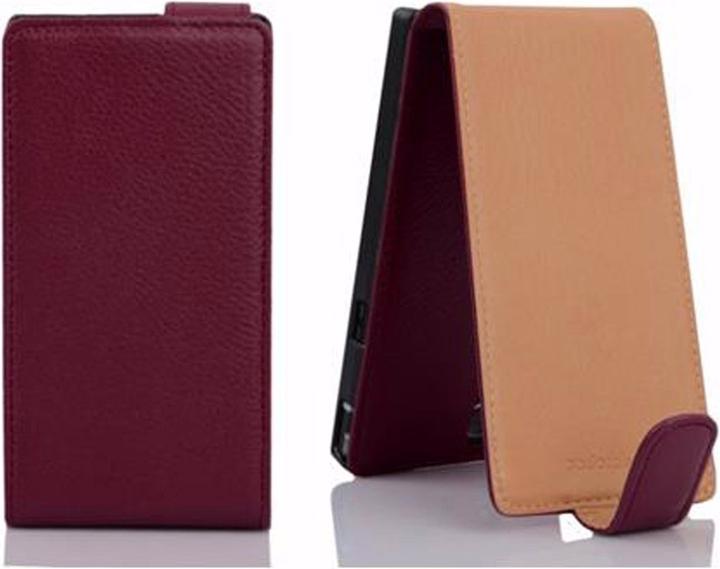 Actual product image Cadorabo Flip with structure cover (Huawei Ascend G610)