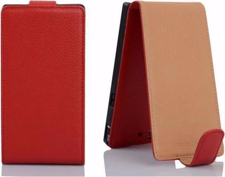 Produktbild Cadorabo Flip mit Struktur Cover (Huawei Ascend P7)