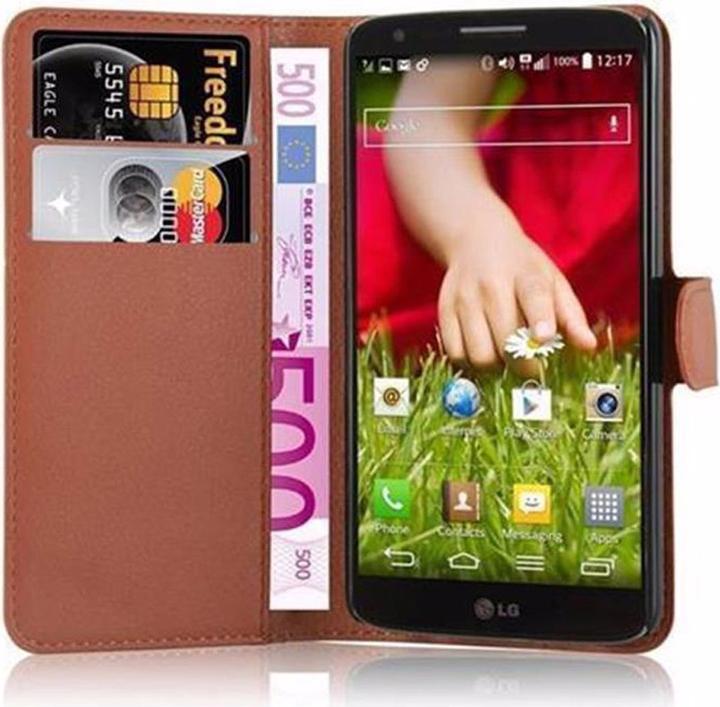 Produktbild Cadorabo Book mit Standfunktion Cover (LG G2)