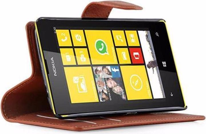 Produktbild Cadorabo Book mit Standfunktion Cover (Nokia Lumia 520)