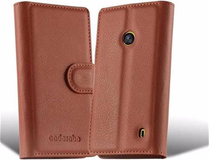 Produktbild Cadorabo Book mit Standfunktion Cover (Nokia Lumia 520)