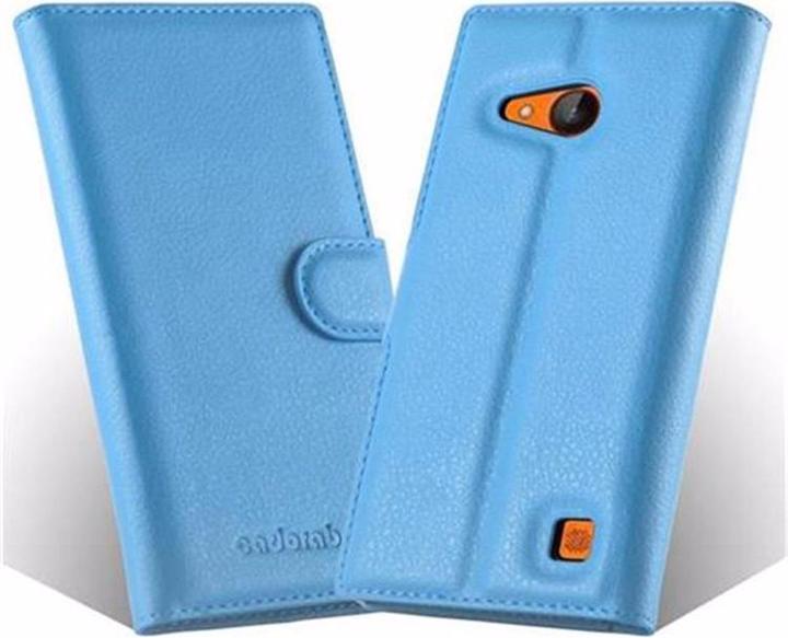 Actual product image Cadorabo Book with stand function cover (Nokia Lumia 730)