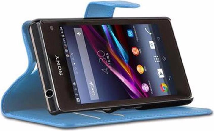 Produktbild Cadorabo Book mit Standfunktion Cover (Sony Xperia Z1 Compact)