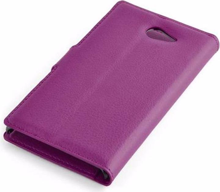 Actual product image Cadorabo Book with stand function cover (Sony Xperia M2)