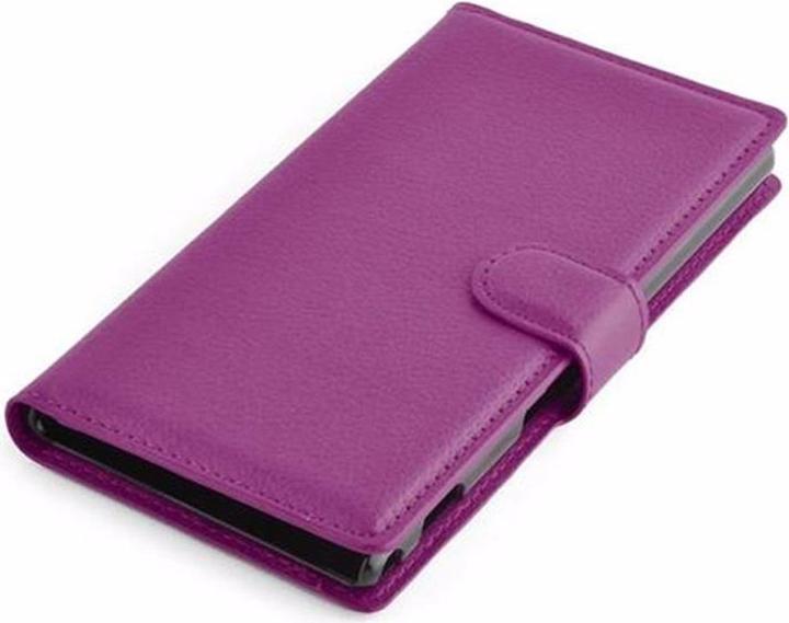 Actual product image Cadorabo Book with stand function cover (Sony Xperia M2)