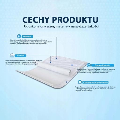 Actual product image KareIn Premium Hygieneeinlagen 60-90 cm Universalgrösse 10 Stück (10 x)