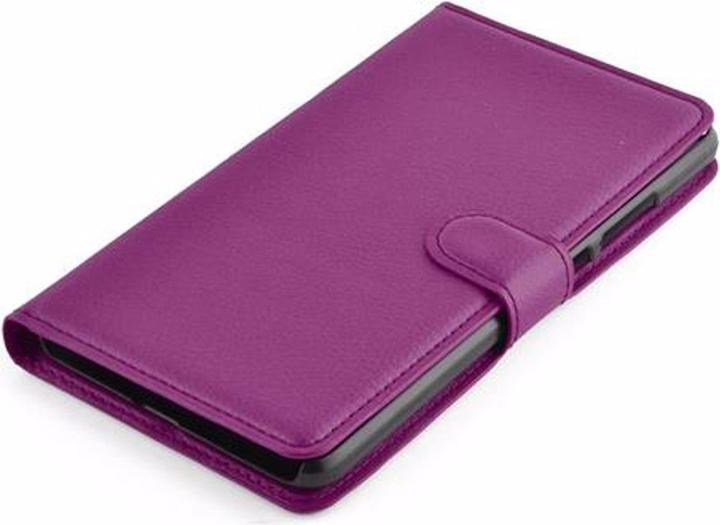 Actual product image Cadorabo Book with stand function cover (Huawei D3 Mate 7)