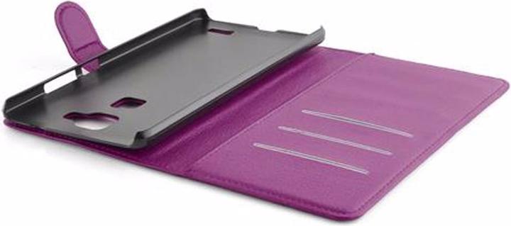 Actual product image Cadorabo Book with stand function cover (Huawei D3 Mate 7)