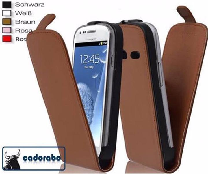Immagine prodotto Cadorabo Flip Smooth Cover (coperchio liscio) (Samsung Galaxy S3, Samsung Galaxy S3 Neo)