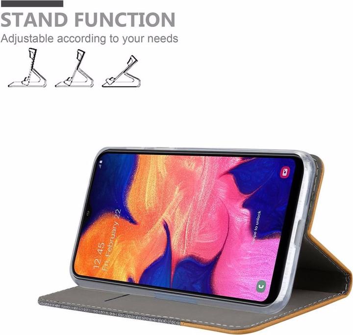 Actual product image Cadorabo Book Jeans Optics Cover (Samsung Galaxy A10, Samsung Galaxy M10)