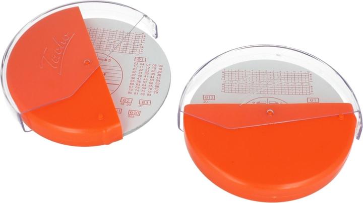 Produktbild Rnk Verlag Aufbewahrungsbox fr Diagrammscheiben, orange