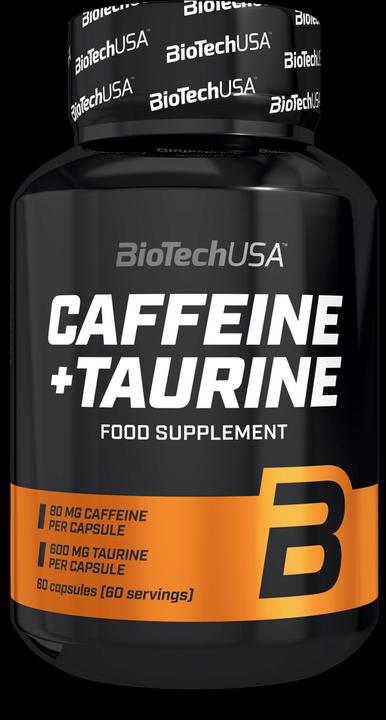 Biotech USA Caffeine Taurine (60 Stück, Kapseln, 70 g)