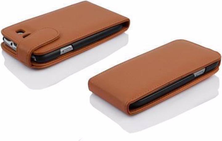 Productafbeelding Cadorabo Flip met structuurhoes (Huawei Ascend G510, Huawei Ascend G520, Huawei Ascend G525)