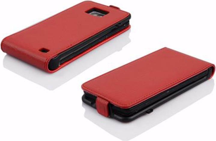 Actual product image Cadorabo Flip with structure cover (Samsung Galaxy S2, Samsung Galaxy S2 Plus)