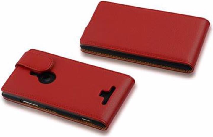 Productafbeelding Cadorabo Flip met structuurhoes (Nokia Lumia 925)