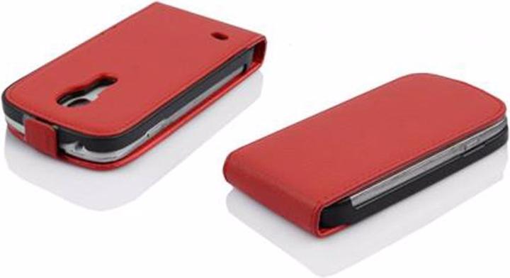 Productafbeelding Cadorabo Flip met structuurhoes (Samsung Galaxy S4 mini)