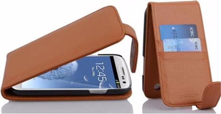 Produktbild Cadorabo Flip mit Kartenfach Cover (Samsung Galaxy S3, Samsung Galaxy S3 Neo)