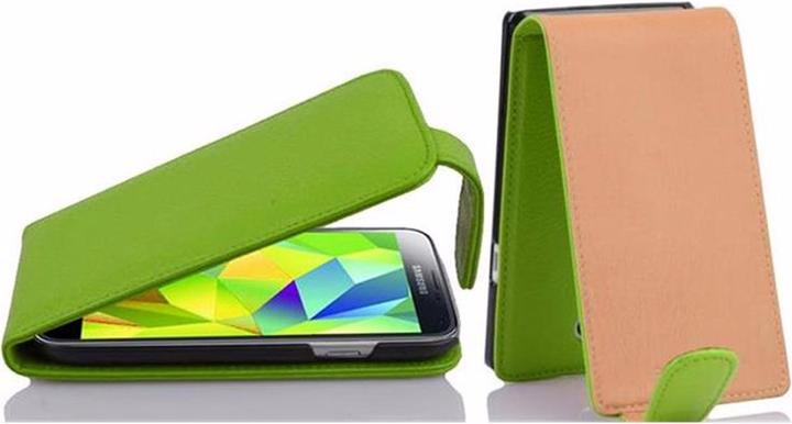 Productafbeelding Cadorabo Flip met structuurhoes (Samsung Galaxy S5 Mini)