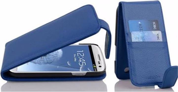Immagine prodotto Cadorabo Flip con tasca per carte Copertina (Samsung Galaxy S3, Samsung Galaxy S3 Neo)