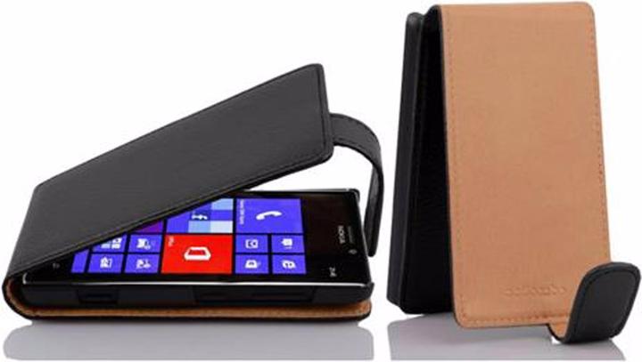 Productafbeelding Cadorabo Flip met structuurhoes (Nokia Lumia 925)