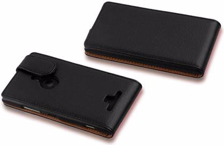 Productafbeelding Cadorabo Flip met structuurhoes (Nokia Lumia 925)