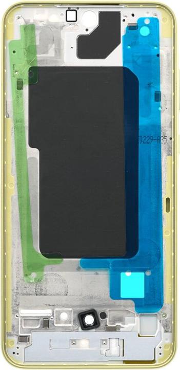 Actual product image Samsung Centre frame SM-A356 Galaxy A35 yellow GH82-34225D (Galaxy A35)
