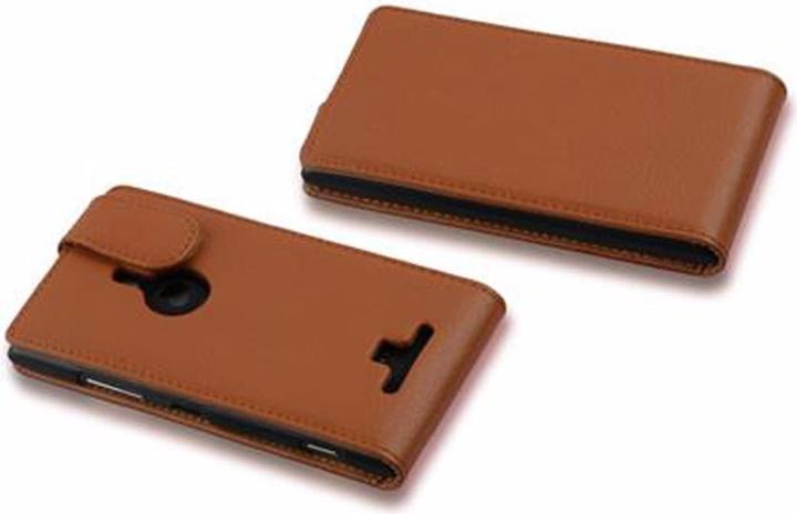 Actual product image Cadorabo Flip with structure cover (Nokia Lumia 925)