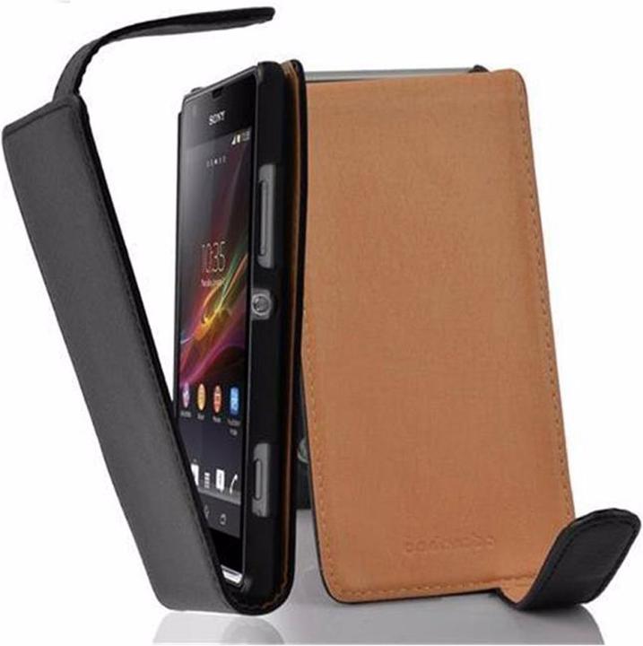 Productafbeelding Cadorabo Flip met structuurhoes (Sony Xperia SP)