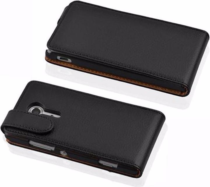 Productafbeelding Cadorabo Flip met structuurhoes (Sony Xperia SP)