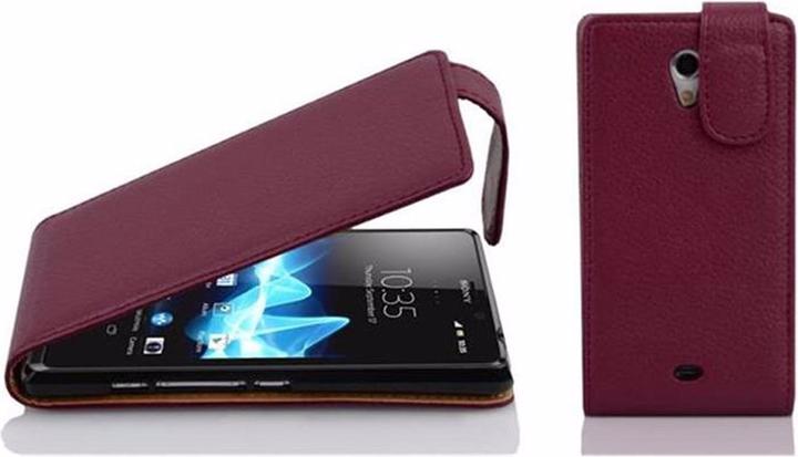 Produktbild Cadorabo Flip mit Struktur Cover (Sony Xperia T)
