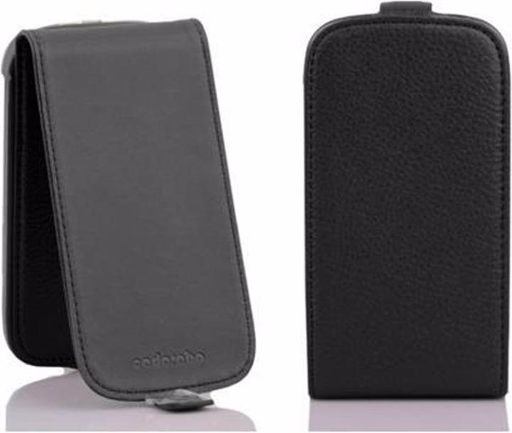 Productafbeelding Cadorabo Flip met structuurhoes (Samsung Galaxy S4 mini)