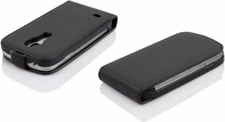 Productafbeelding Cadorabo Flip met structuurhoes (Samsung Galaxy S4 mini)