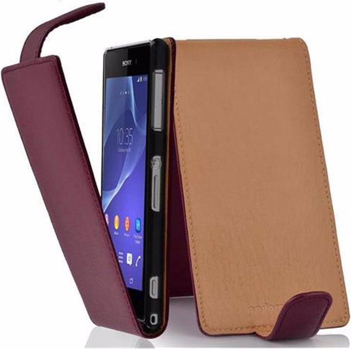 Productafbeelding Cadorabo Flip met structuurhoes (Sony Xperia Z2)