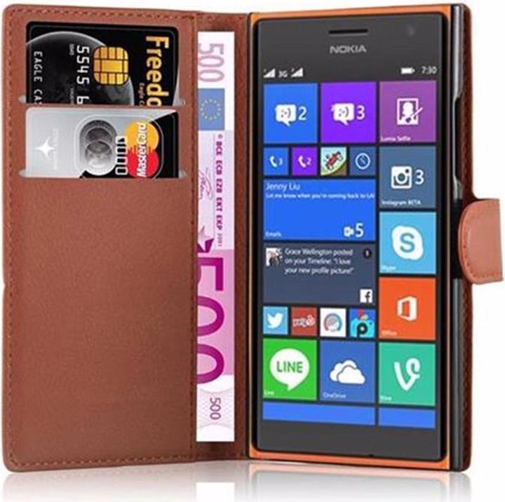 Produktbild Cadorabo Book mit Standfunktion Cover (Nokia Lumia 730)