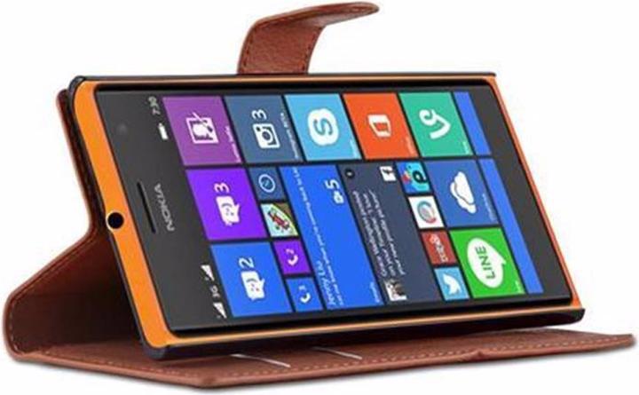 Produktbild Cadorabo Book mit Standfunktion Cover (Nokia Lumia 730)