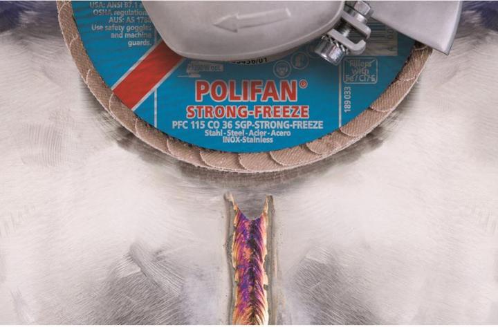 Actual product image Pferd POLIFAN®-flap disc PFC 125 CO 50 SGP-STRONG-FREEZE/22.23 PU: 10 (50)