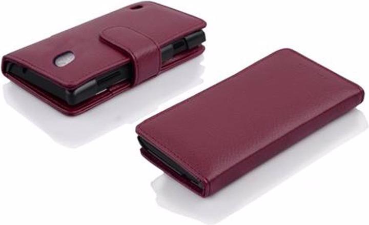 Actual product image Cadorabo Book with structure cover (Huawei Ascend G700)