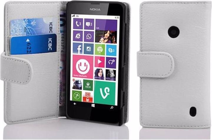 Produktbild Cadorabo Book mit Struktur Cover (Nokia Lumia 520)