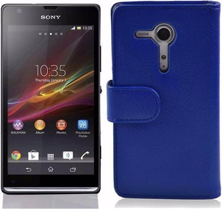 Actual product image Cadorabo Book with structure cover (Sony Xperia SP)