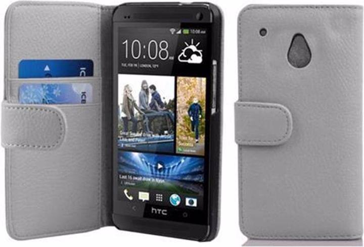 Produktbild Cadorabo Book mit Struktur Cover (HTC One Mini)